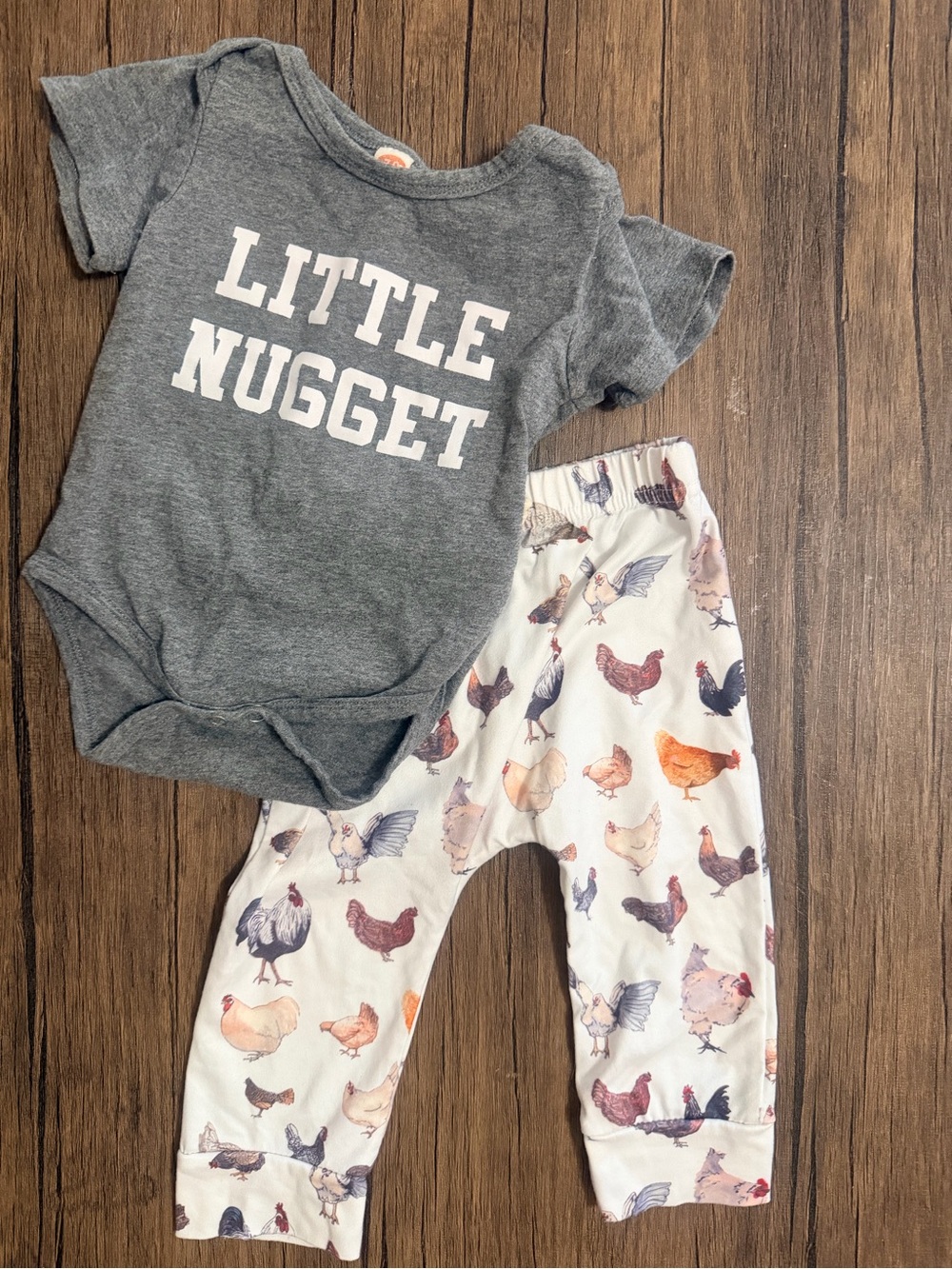 Little Nugget onesie with pants